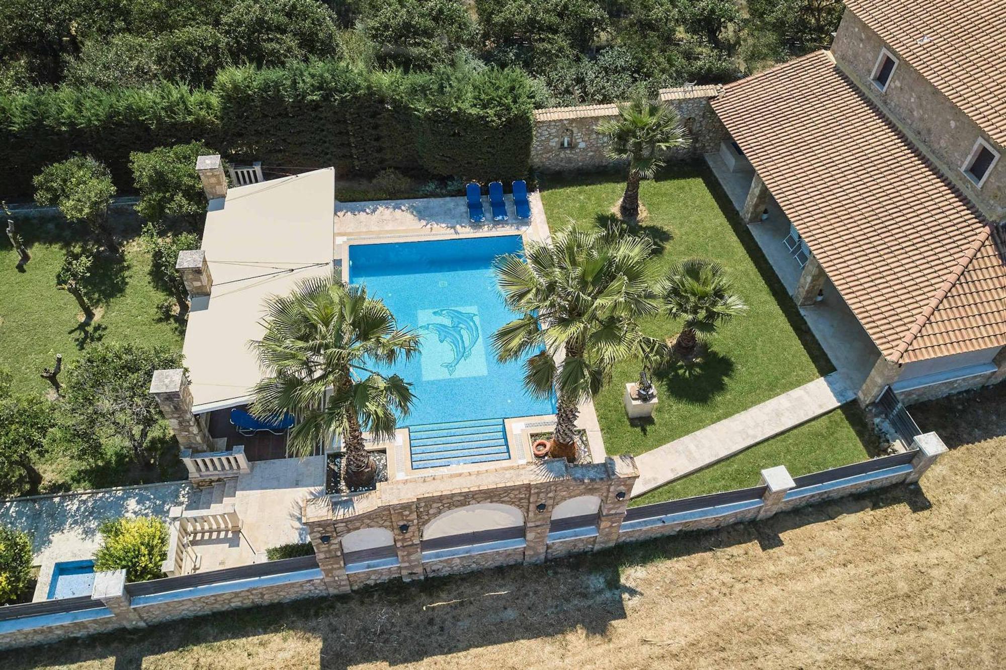 Villa St Dennis Makris Gialos  Ngoại thất bức ảnh
