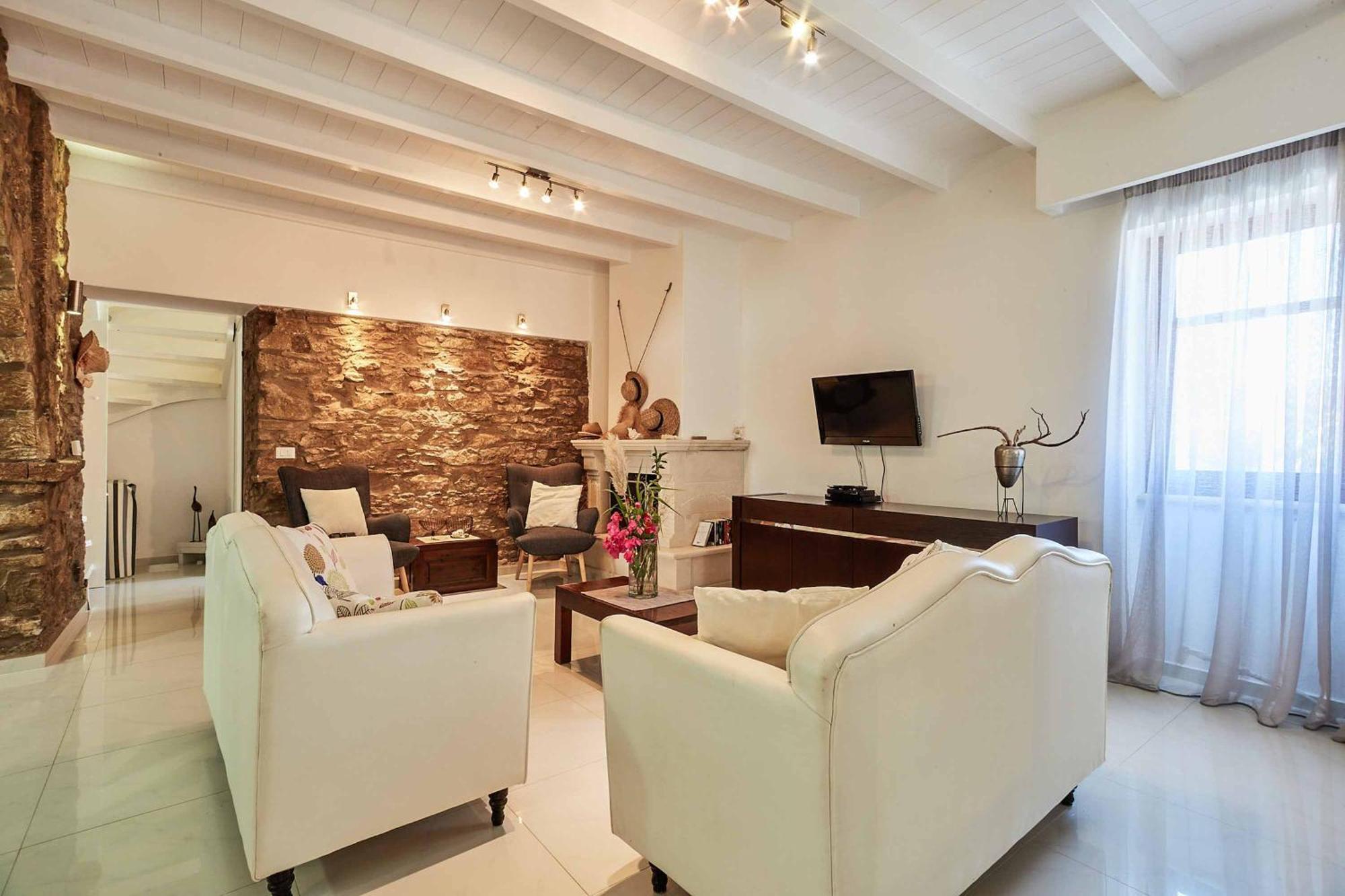 Villa St Dennis Makris Gialos  Ngoại thất bức ảnh