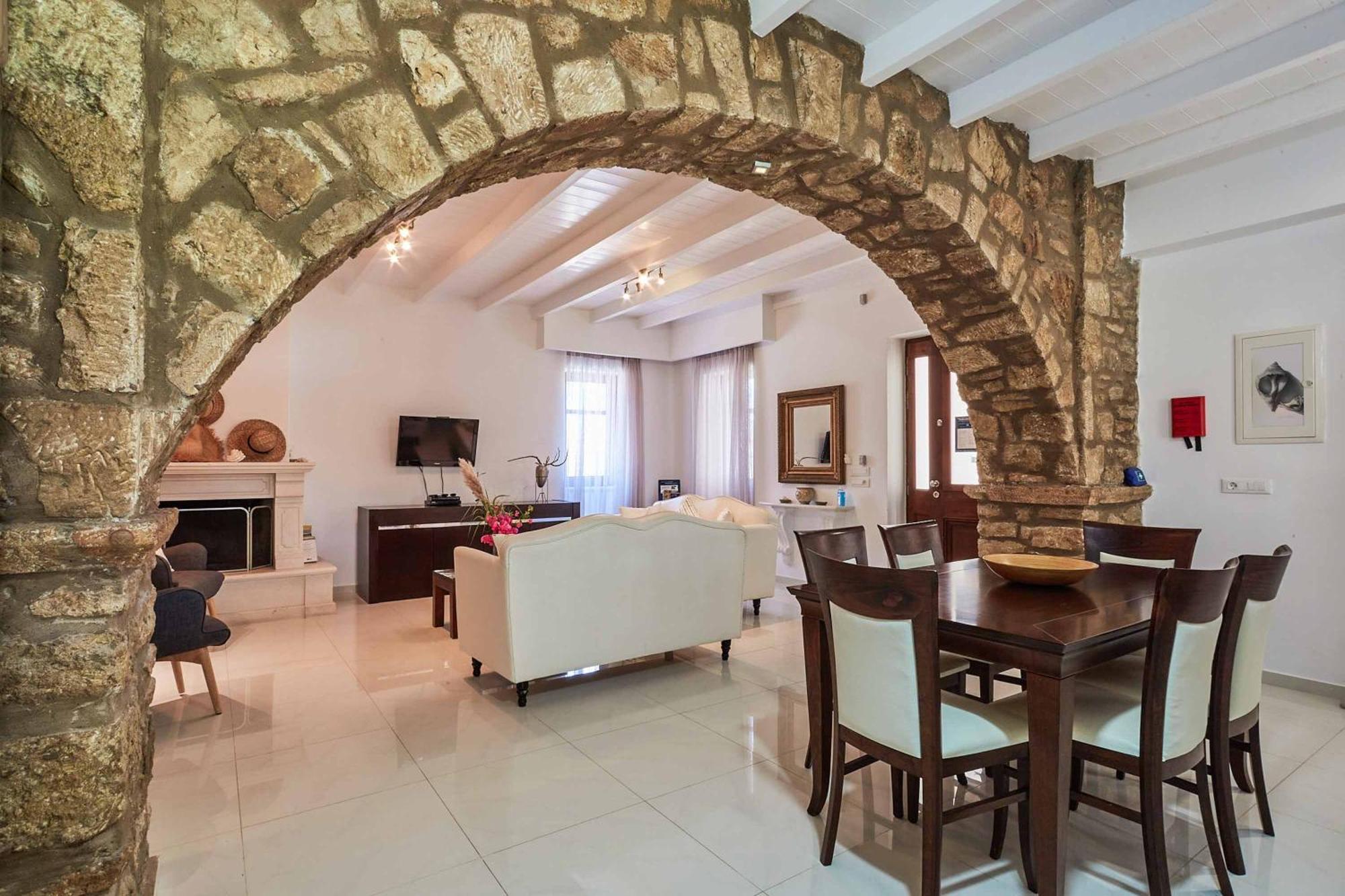 Villa St Dennis Makris Gialos  Ngoại thất bức ảnh