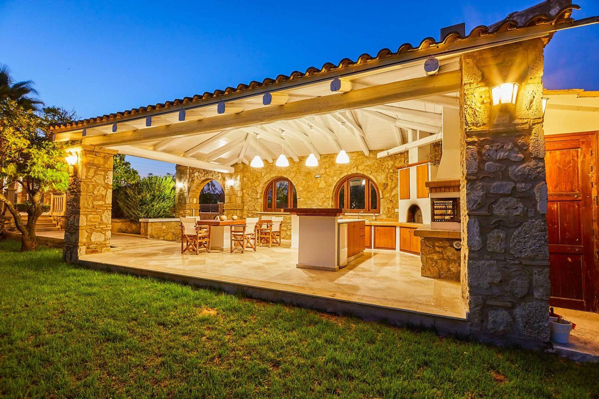 Villa St Dennis Makris Gialos  Ngoại thất bức ảnh