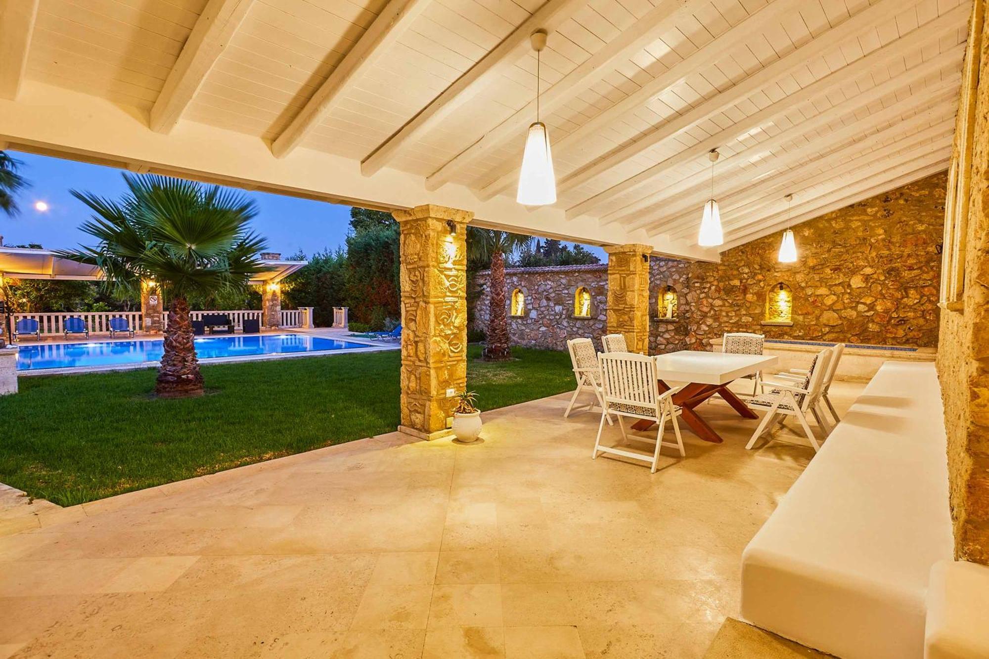 Villa St Dennis Makris Gialos  Ngoại thất bức ảnh