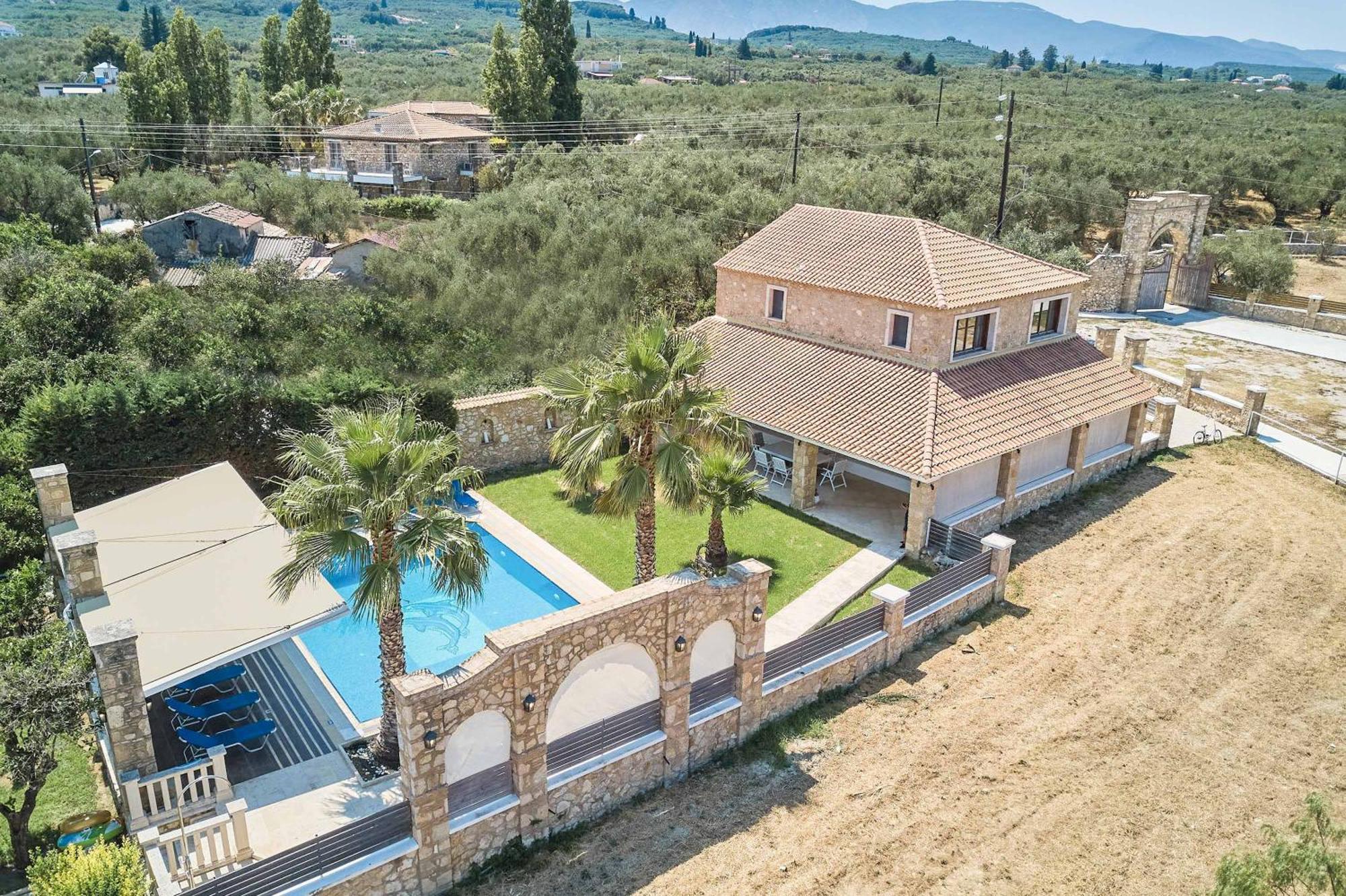 Villa St Dennis Makris Gialos  Ngoại thất bức ảnh